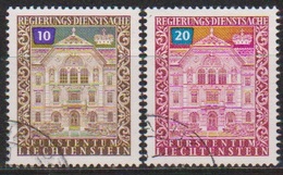 Lichtenstein 1976 Dienstmarken MiNr.57 - 58 O Gest. ( 8151) Günstige Versandkosten - Dienstmarken