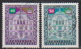 Lichtenstein 1976 Dienstmarken MiNr.60 - 61 O Gest. ( 8153) Günstige Versandkosten - Official