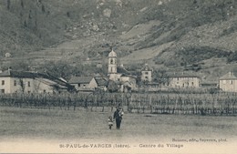 I7 - 38 - SAINT-PAUL-DE-VARCES - Isère - Centre Du Village - Andere Gemeenten