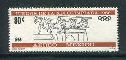 MEXIQUE- P.A Y&T N°270- Neuf Sans Charnière ** (athlétisme) - Summer 1968: Mexico City