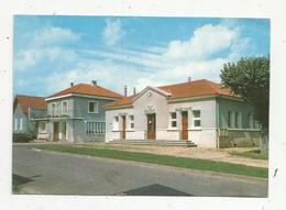 Cp , 86 , LA CHAPELLE VIVIERS , Route De CHAUVIGNY , La Mairie ,la Poste, Vierge ,ed. Roussel - Autres & Non Classés