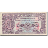 Billet, Grande-Bretagne, 1 Pound, KM:M22a, TTB - British Armed Forces & Special Vouchers