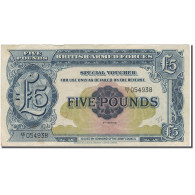 Billet, Grande-Bretagne, 5 Pounds, KM:M23, TTB - British Armed Forces & Special Vouchers