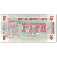 Billet, Grande-Bretagne, 5 New Pence, KM:M47, NEUF - British Troepen & Speciale Documenten