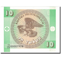 Billet, KYRGYZSTAN, 10 Tyiyn, KM:2, NEUF - Kirguistán