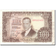 Billet, Espagne, 100 Pesetas, 1953, 1953-04-07, KM:145a, SUP - 100 Peseten