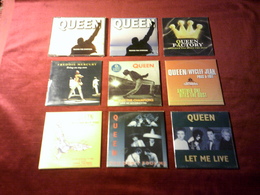 LOT DE  9 CD SINGLES DE QUEEN - Vollständige Sammlungen