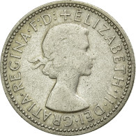 Monnaie, Australie, Elizabeth II, Shilling, 1956, Melbourne, TTB, Argent, KM:59 - Shilling