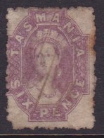 Tasmania 1879 P.11.5 SG 139 Used Rough Perfs - Used Stamps