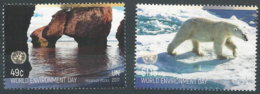 NU 2017 - Bureau De New York - Journée Mondiale De L'environnement - Unused Stamps