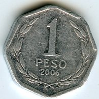 Chili Chile 1 Peso 2006 KM 231 - Chile