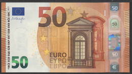 50 EURO SPAIN  VA V001 H5 LAST POSITION   - DRAGHI   UNC - 50 Euro