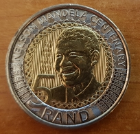 South Africa 2018 R5 Nelson Mandela 100th Birthday Anniversary UNC 5 Rand Coin - South Africa