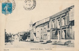 CPA - France - (55) Meuse - Chonville - Grande-Rue - Clermont En Argonne