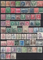 Czechoslovakia 1920 - 1990, Lot Of ± 135 Used Stamps (o), 3 Scans - Collections, Lots & Séries