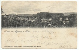 Gruss Aus HAUSEN A. ALBIS Guggenheim No. 5966 Gel. 1901 N. Zürich - Hausen Am Albis 