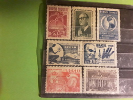 BRASIL / BRAZIL / BRESIL 1958 , 7 Timbres Dont Yvert 653, President Ramon Villeda,  ,neufs* * MNH, TB - Neufs