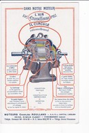 Dans Notre Moteur L'air Ne Tourbillonne Pas Il Circule Rationnellement. Moteurs Charles ROULLAND - Vincennes 94 - Publicité