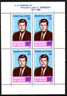 Niger  Bloc BF N° 3 John F Kennedy  X MH , Cote 11,00 Euros - Niger (1960-...)