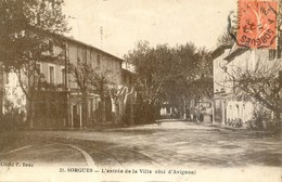 84 - Sorgues - L'Entrée De La Ville Coté D'Avignon - Sorgues