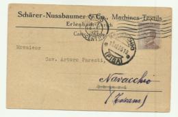 ERLENBACH - ZURICH - SCHARER - NUSSBAUMER & Co. MACHINES TEXTILS 1925 FP - Zürich