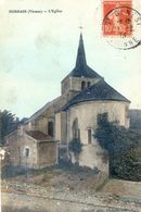 86 - Sossais - L'Eglise - Carte Colorisée - Lussac Les Chateaux