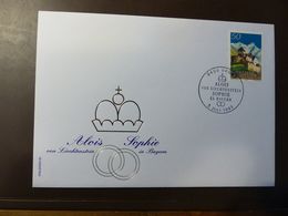 Liechtenstein 1993 Alois Sophie In Bayern   #cover4528 - Brieven En Documenten