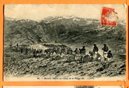 VAL014, Camp De La Fauge, Batterie Alpine, Militaires, Soldats, 88,1 Pli D'angle, Circulée 1914 Sous Enveloppe - Guerre 1914-18