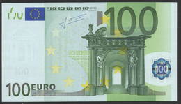 S  ITALIA 100 EURO J022 G1 - TRICHET   UNC - 100 Euro