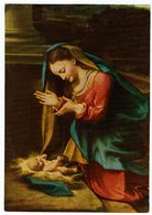 Antonio Correggio, Madona Das Kind Anbetend - Vergine Maria E Madonne