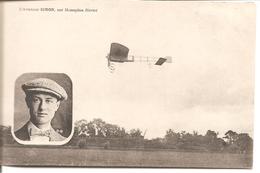 L'aviateur SIMON, Sur Monoplan Blériot - Piloten