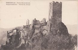 Cp , 68 , RIBEAUVILLÉ , Ruine Saint-Ulrich - Ribeauvillé