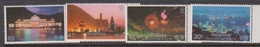 Hong Kong Scott 415-418 1983 Views By Night, Mint Never Hinged - Neufs