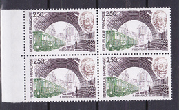 N° 2452 Hommage à Fulgence Bienvenue Créateur Du Métropolitian De Paris : Un Bloc De 4 Timbres Neuf Impeccable - Unused Stamps
