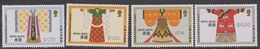 Hong Kong Scott 511-514 1987 Folk Costumes, Mint Never Hinged - Unused Stamps