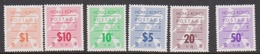 Hong Kong Scott J23-28 1986 Postage Dues, Mint Never Hinged - Neufs