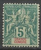 GRANDE COMORE TYPE GROUPE N° 4 NEUF*   CHARNIERE / MH - Nuevos