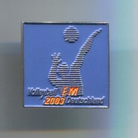 Volleyball Pallavolo - European Championships Germany, Pin, Badge, Abzeichen - Volleyball