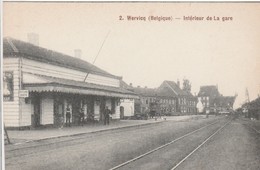 WERVICQ INTERIEUR DE LA GARE - Wervik