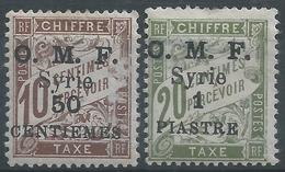 Syrie Taxe N° 9-10 * Neuf - Timbres-taxe