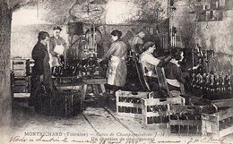 MONTRICHARD - Caves De Champagnisation J.M. Monmousseau - Un Chantier De Dégorgement - Montrichard