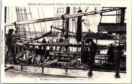 METIERS - Pêche - Terre Neuvas - Saint Malo - - Fishing