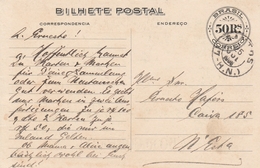 Brésil Entier Postal Illustré 1908 - Postwaardestukken