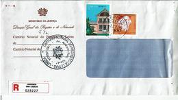 Portugal 1995 , Açores , Azores , Furnas , Chatet Ernesto Do Canto  , Registration Label Arroios 1000 Lisboa - Lettres & Documents