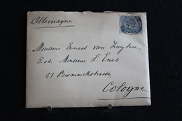 Tu-39 / Marcophilie (Lettres) - Enveloppe, Lettre  Envoie De  Liège En 1905 Ver Cologne (Allemagne)  - Belgique  .- - Officinas De Paso