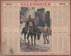 ALMANACH DES POSTES 1922 - FORMAT LIVRET CARTONNE SIMPLE - COMPLET - DEPARTEMENT DE L'ISERE. - Big : 1941-60