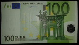 Europe FINLAND 100 Euro 2002, L-serie UNC, Duisenberg Sign, Printer D001 - 100 Euro
