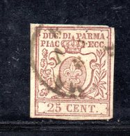 161 - PARMA , 25 Centesimi N. 10 Usato . - Parma