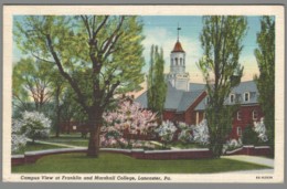 CPSM USA - Pennsylvanie - Lancaster - Campus View At Franklin And Marshall College - Lancaster