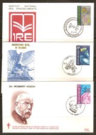 Belgique Belgie 1982 FDC  OCB N° 2036-2038 (°) Used  Cote 7,50 Euro Wetenschap Science - 1981-1990